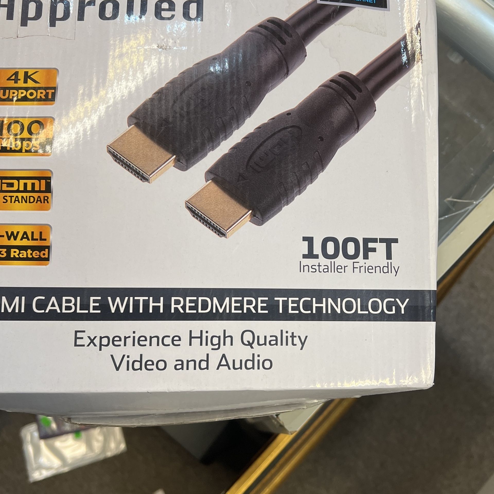 100 FT - HDMI Cable With Remote Technology