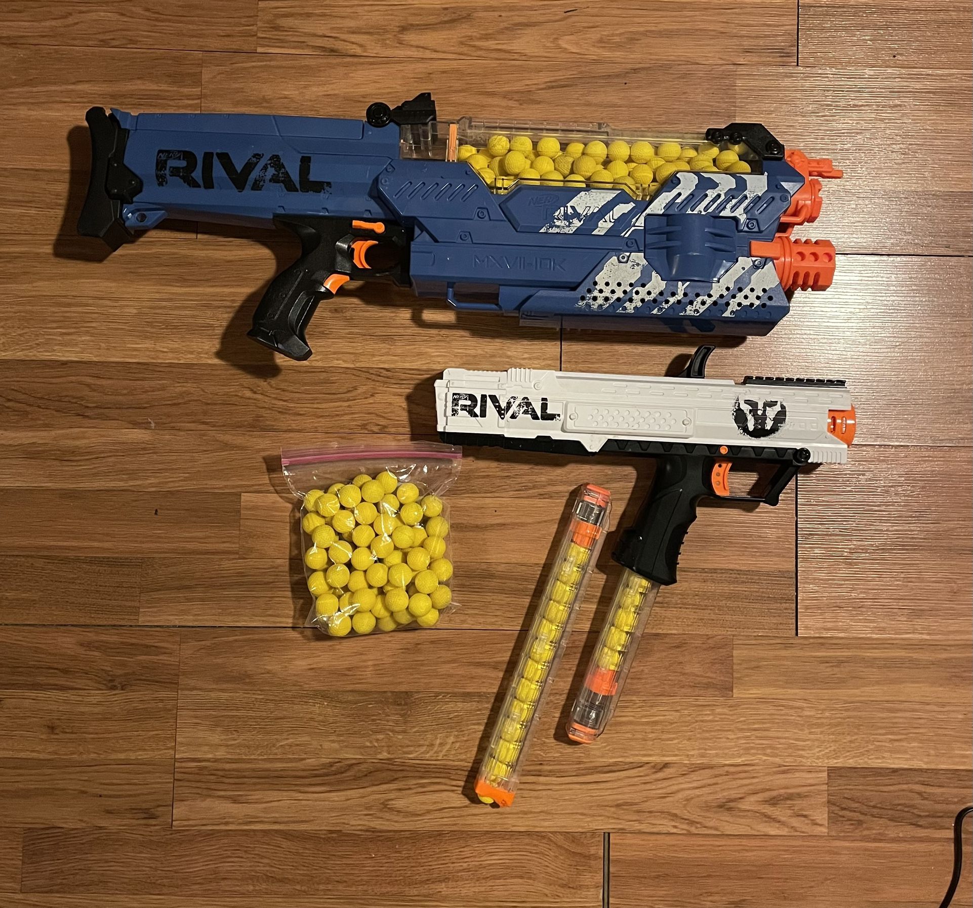 Nerf Guns, Targets, and Swords