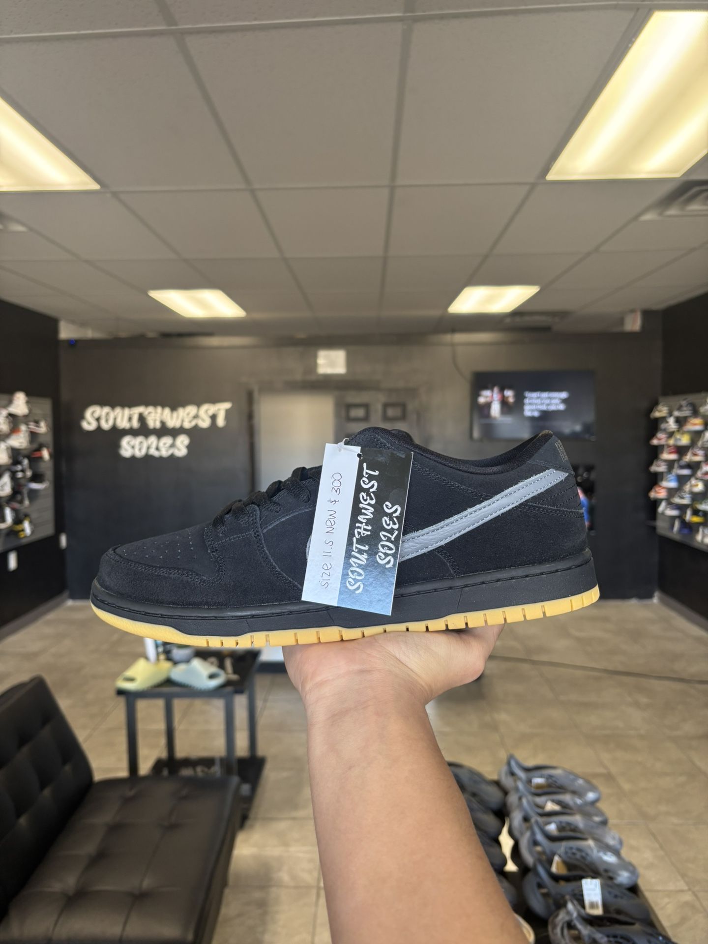 Nike Sb Dunk Low Fog Size 11.5 Available In Store!