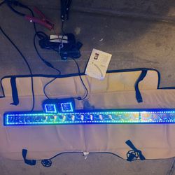 Led And Color Light Bar With Light Pods