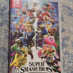 Nintendo Switch Game Super Smash Bros Brand New