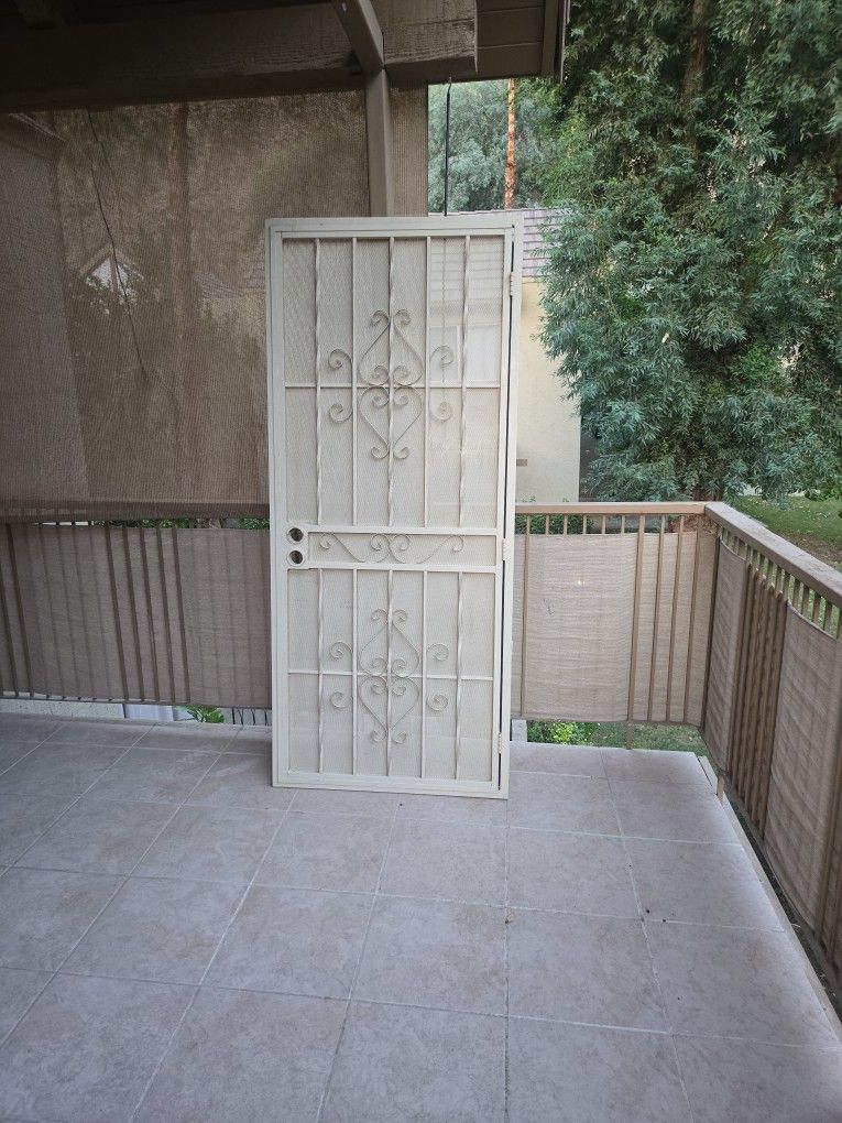 Security Door. 