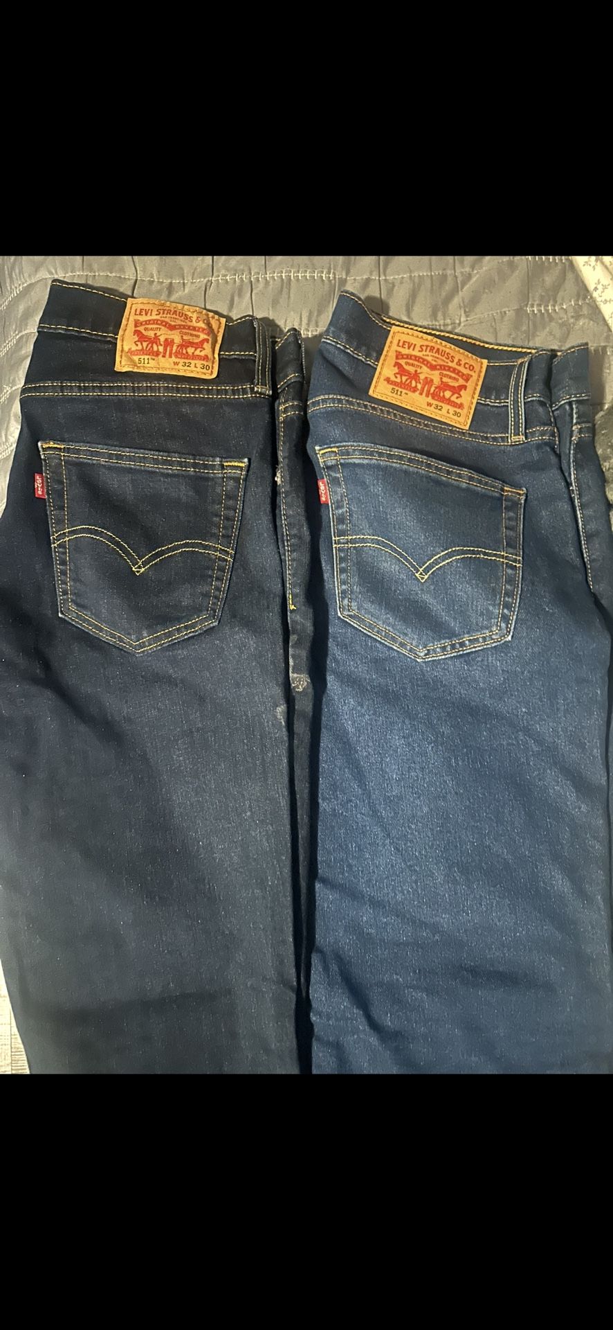 MENS LEVIS USED 511 32x30