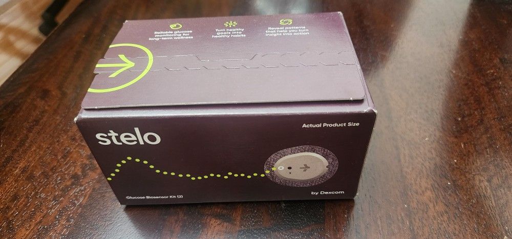 Stelo Glucose Biosensors Kit 2 Sensors