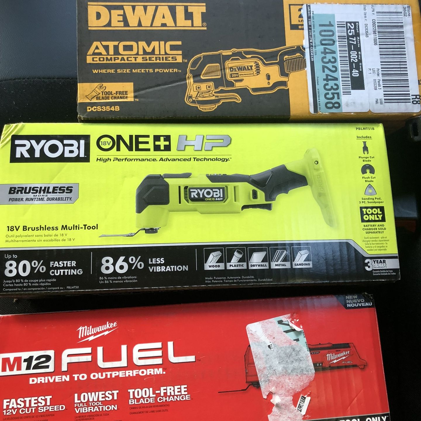 Power Cutting tools Brand new in Box