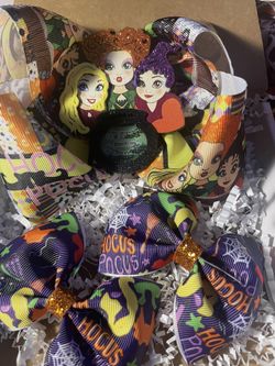 Halloween Bows 