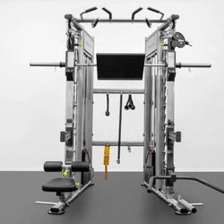 Universal Home Gym System with Squat Rack, Smith Machine, and Functional Trainer