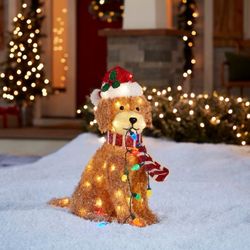 Large Doodle Dog Christmas Decoration 🎄🐶