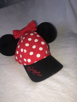 Minnie Mouse cap from Disneyland