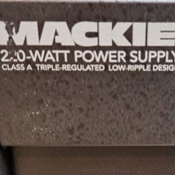 MACKIE 220 WATT POWER SUPPLY