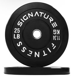 Signature Fitness 25 LB Weight Plate set /2