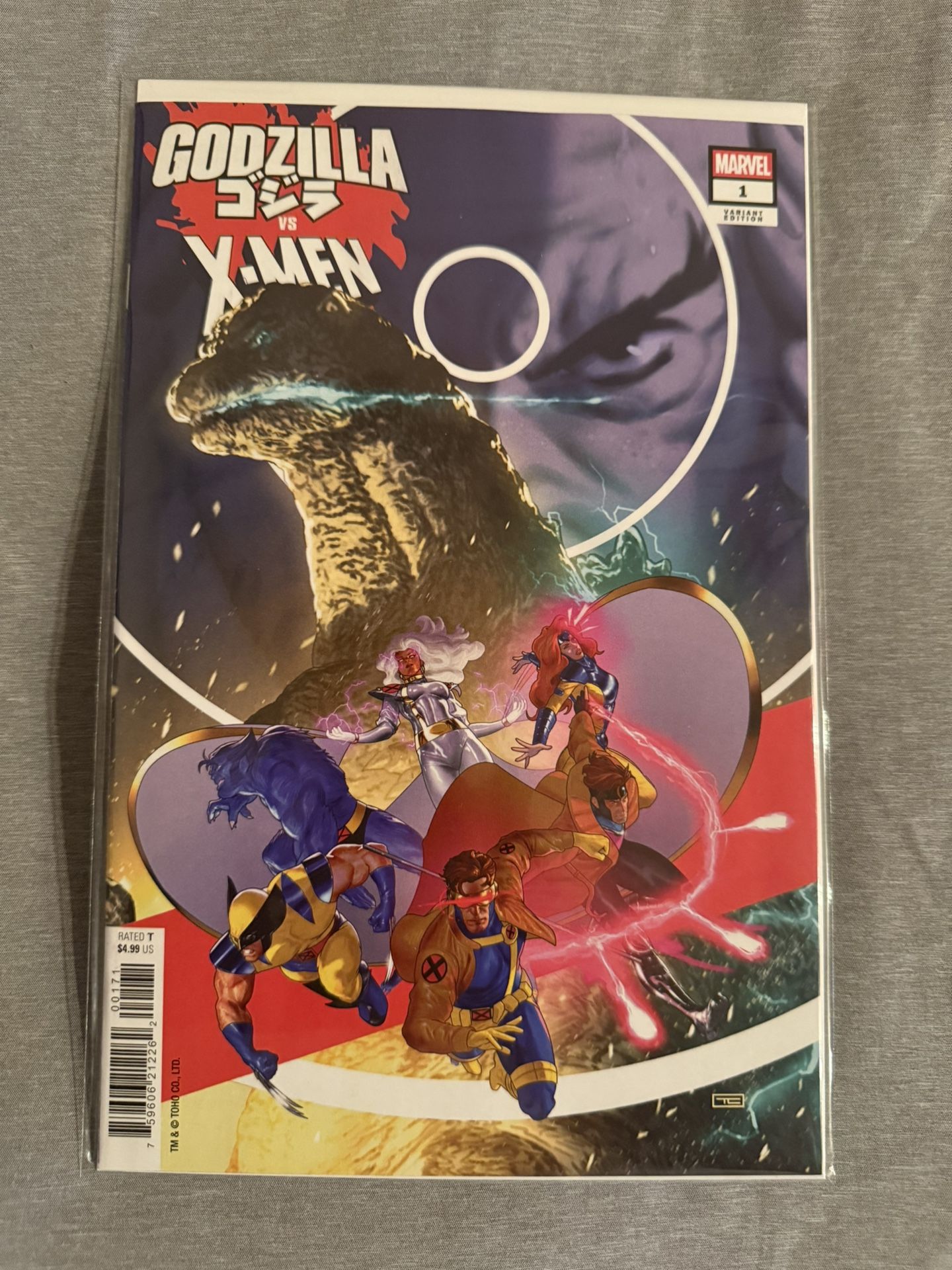 Godzilla vs X-Men #1 Clarke Variant