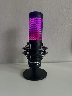 HyperX Quadcast Microphone (Boomerang Stick Included)