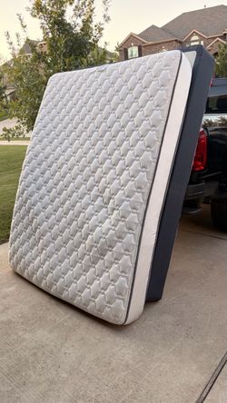 Queen Size Mattress with Box Spring. Used in good condition!