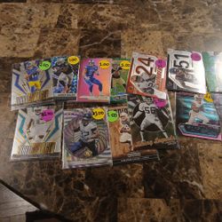Shiny Football Cards