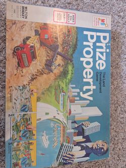 Prize Property Board Game 1974