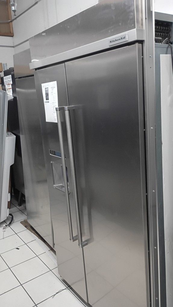 Side By Side KitchenAid 42 Width Refrigerator