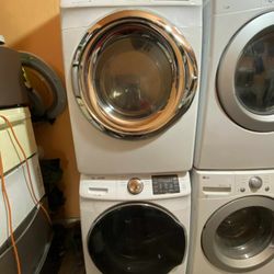 SET WASHER AND DRYER SAMSUNG 🆓️ FREE DELIVERY 🆓️ STACKABLE-SIDE BY SIDE 