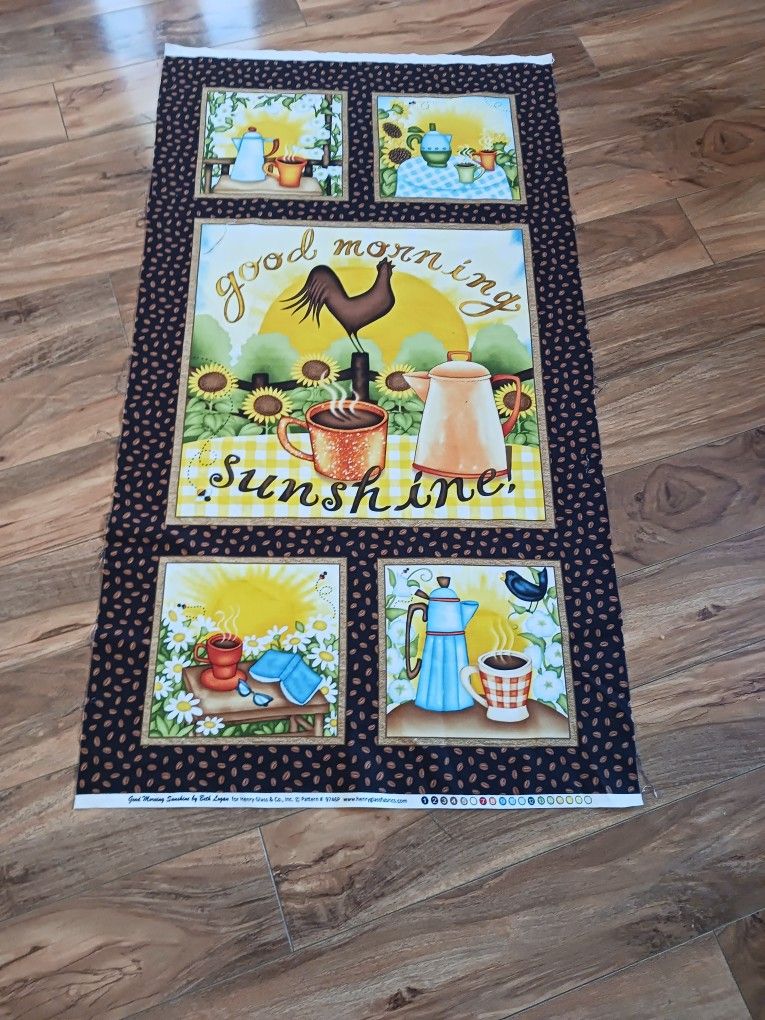 Good Morning Sunshine Fabric Panel
By Beth Logan