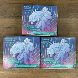 Journey Together ETB Elite Trainer Box Pokemon Sealed Brand New