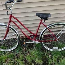 Women’s 26 inch Murray beach cruiser bike made in USA