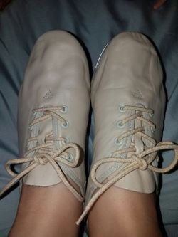Tan tap shoes