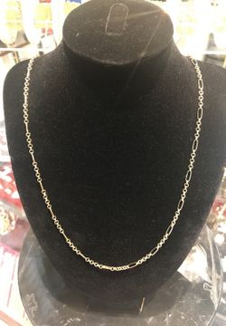 24KT Gold Bond Chain with Lifetime Replacement Guarantee (THIS IS NOT A PLATED CHAIN & IT WILL NOT CHANGE COLOR)