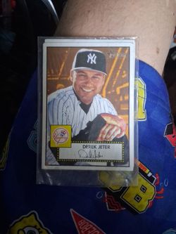 2001 Topps Heritage Black Back Derek Jeter  Card #11
