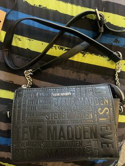 Steve Madden Black Purse/crossbody 