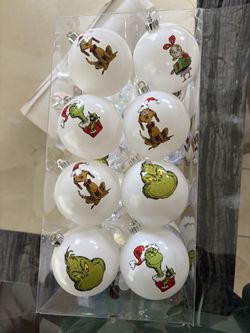 Grinch Christmas Ornaments 