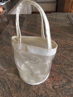 Sarah Michaels see through bag