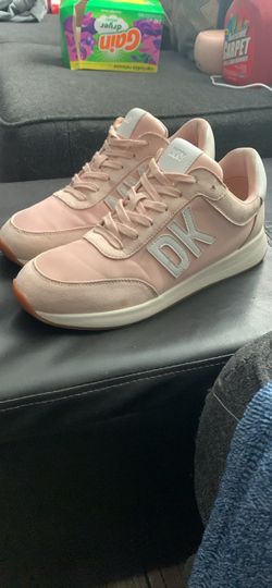 Pink DKNY sneakers