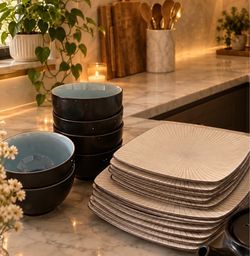 18 piece kitchen plate