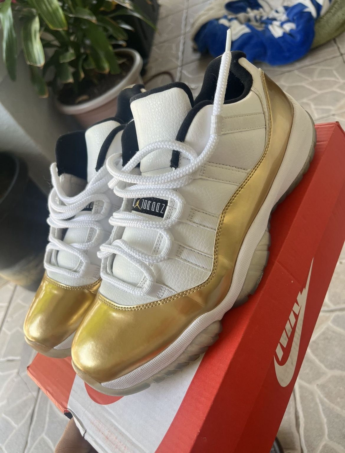 Jordan 11 Gold