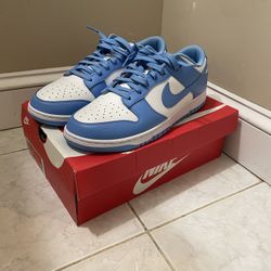UNC dunks size 12 
