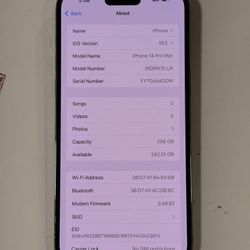 iPhone 14 Pro Max 256GB