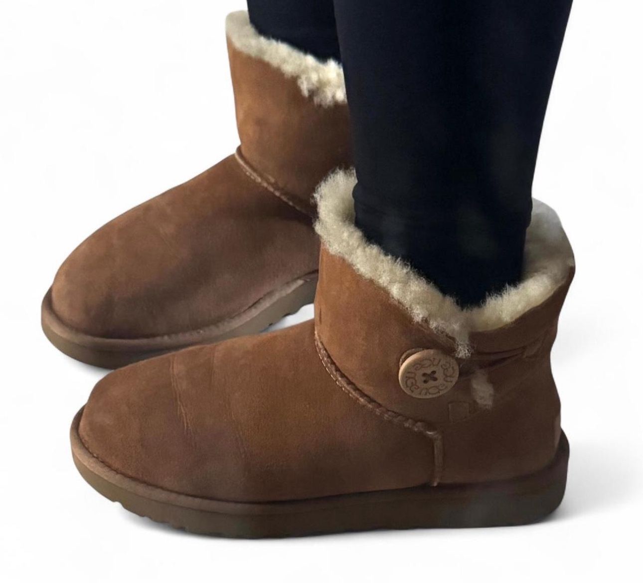 UGG boots side button Size 8 Women