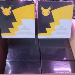 Pokemon Center 25th Celebration Elite Trainer Box
