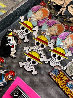 ONE PIECE MONKEY D LUFFY NEW PINS SOLD SEPARATELY EACH