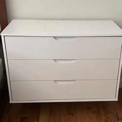 2 White Dressers