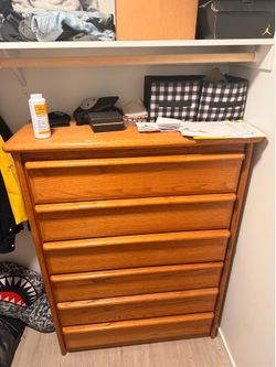 Genuine Wooden Dresser
