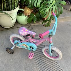12” Skye Bike With Training Wheels