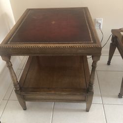 End Table Maghony Vintage 