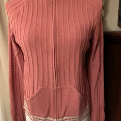 Women’s Small St. John Sport Zip Up Cardigan