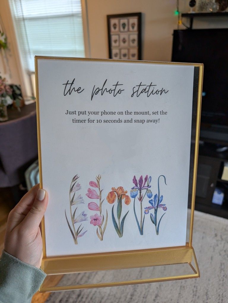 Wedding signage