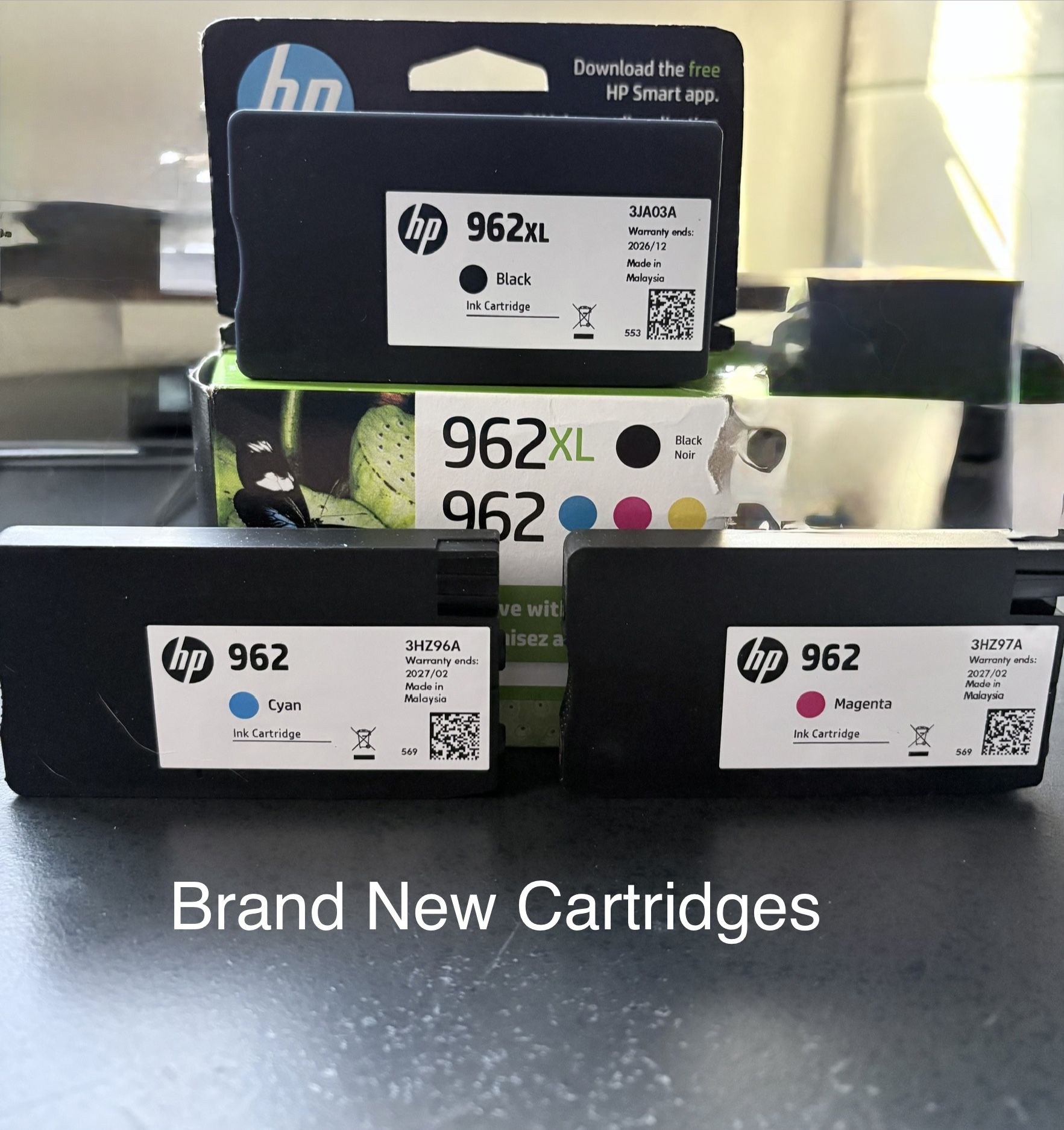 Original HP 962 Ink Cartridges