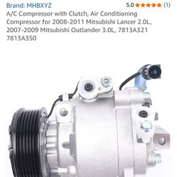 Mitsubishi Lancer Ac Compressor 2007 To 2011