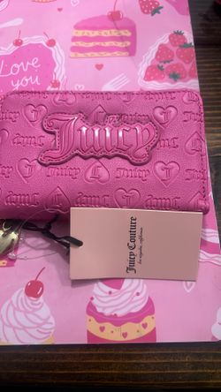 Pink juicy couture wallet new