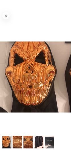 🆕Halloween Metallic Mask