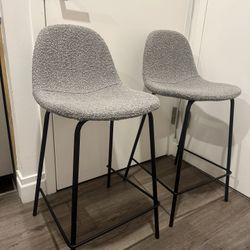 Set of 2 Bar Stools